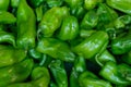 Photo close up green peppers Royalty Free Stock Photo