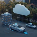 A photo of a cloud-based wireless sensor network
