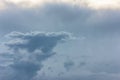 A photo of a cloudy sky, in anticipation of a thunderstorm. Storm, a thunderstorm.