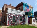 Colorful Artwork House in Washingotn DC