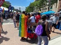 Colorful People at the Capital Pride Festival in Washington DC