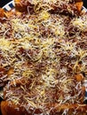 Enchiladas With Sprinkled Mexican Cheese