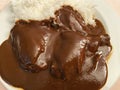 Sweet and Spicy Chicken Mole With White Rice