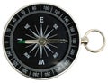 Photo compass on a white background Royalty Free Stock Photo