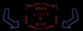 Photo Composite Neon Beer, Liquor and Wine Neon Sign