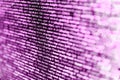 Photo of computer digital background. Matrix byte of binary data rian code running abstract background in dark blue digital style Royalty Free Stock Photo
