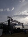 Concert stage from Chennai International kite festival