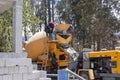 Concrete mixer truck