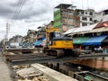 The condition of the resident in the city of Bangkok which is full of migrated people around the country even the neighbor