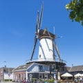 Photo of Corn-mill de Arkduif along the Oude Rijn in Bodegraven, the Netherlands