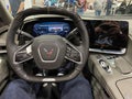Corvette E-ray Interior at the Auto Show Royalty Free Stock Photo