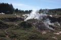 Photo of the Craters of the Moon Lake Taupo New Zealand Royalty Free Stock Photo