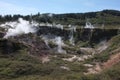 Photo of the Craters of the Moon Lake Taupo New Zealand Royalty Free Stock Photo