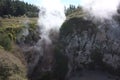 Photo of the Craters of the Moon Lake Taupo New Zealand