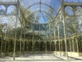 Crystal Palace Interior in Madrid Spain Royalty Free Stock Photo