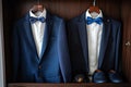 Photo Dapper details close up of grooms accessories, showcasing refined style