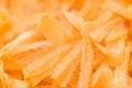 Delicious and fresh grated orange carrot salad