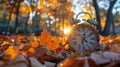 End of Daylight Savings: Falling Back to Winter Time Royalty Free Stock Photo