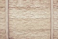 Grey pattern of decorative brown grey slate stone wall surface Royalty Free Stock Photo