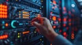 Network Engineer Manager Configuring Data Center Networking and Storage Systems for Internet Business