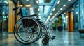 Empowering Inclusivity: Overcoming Disability Barriers in the Workplace with a Wheelchair Royalty Free Stock Photo