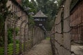 Photo detail in nazi concentration camp in Poland Royalty Free Stock Photo