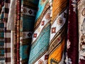 Details of Bosnian carpets Royalty Free Stock Photo