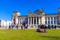 Deutscher Bundestag in downtown Berlin