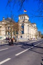 Deutscher Bundestag in downtown Berlin Royalty Free Stock Photo