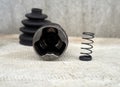 Photo of disassembled CV joint Royalty Free Stock Photo