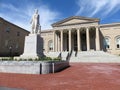 District of Columbia Court of Appeals and Statue Royalty Free Stock Photo