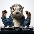 Dj Otter: A Photographic Mashup Of Music And Wildlife