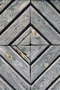 Photo of a door part of a diamond-shaped wood, background, wood texture Royalty Free Stock Photo