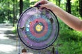 Photo of a dreamcatcher made by hand