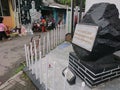 Monument historical road Gerilya Hantu Laut sea ghost guerrilla soldier, yogyakarta yogya jogja jogjakarta indonesia