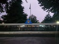 Assembly at provincial, regional, or municipal level, dprd sign building,yogyakarta, indonesia