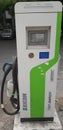 Photo of electricity car charging pump