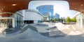 360 photo entrance to the 55 Allen Plaza Downtown Atlanta GA