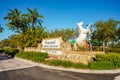 Photo of the entrance to Bergeron Rodeo Grounds Davie FL