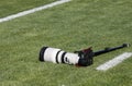 Photo equipment on green grass