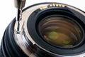 Photo equipment service, disassembling camera lens
