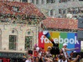 Facebook Confetti at the Capital Pride Parade