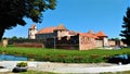 Photo with the Fagaras fortress, Romania Royalty Free Stock Photo