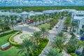 Low Altitude Aerial View of 30Avenue, located on the East End of World-Famous County Road 30A