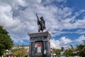 A Statue of Jean-Jacques Dessalines, located in front of CathÃ©drale Notre-Dame du Cap-Haitien