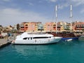 Amazing Coloful View Hurghada Marina, Egypt