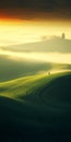 Surreal Cinematic Minimalistic Shot In Marcin Sobas Style