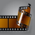 Photo film strip Royalty Free Stock Photo