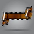 Photo film strip Royalty Free Stock Photo