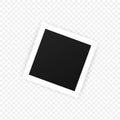 Photo frame icon. Blank space for your photo and image. Vector EPS 10. Isolated on transparent background Royalty Free Stock Photo